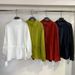 Women's Minimalist Lapel Embroidered Linen Shirt Drawstring Waist Elegant Commuter Top Spring Fashion_ecoleips.com