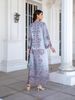 Middle Eastern Muslim Women's Embroidered Long Robe Dress, Printed Rhinestone Abaya, Elegant Floral Design, Perfect For Casual Wear_ecoleips.com