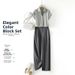 Women's Minimalist Office Wear Set - Elegant Summer Professional Shirt And Trousers Two-Piece Outfit_ecoleips.com