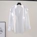 Women's Clothing Loose Shirt Shirt Design Niche Tops For Women Autumn Spring And Autumn Ruffled Long Sleeve Loose Cotton Shirt_ecoleips.com