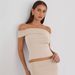 European And American Women's Fashion 2026 Summer New Strapless Sexy T-Shirt Off-Shoulder Hot Girl Pure Desire_ecoleips.com