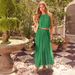 2026 Spring New European American Women's Fashion Sexy Hollow Pleated Halter Top And Stylish Skirt Set For Women_ecoleips.com