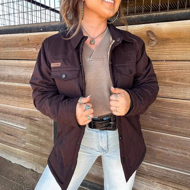 Men's & Women's Oversized Button-Down Jacket – Streetwear Cotton-Padded Coat With Printed Lining (Purple, Unisex Fit)_ecoleips.com