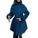 "Effortless Belted Wool-Like Coat – Oversized Drape In Azure (M-3XL) | Minimalist Polyester Elegance For Work & Weekend"_ecoleips.com