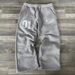 Unisex Letter Print Sweatpants - Elastic Waist Loose Fit Joggers For Men & Women, Trendy Streetwear Fashion_ecoleips.com