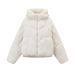 Short Hooded For Women 2025 New Winter Coat Puffer Warm Cotton Padded Jacket_ecoleips.com