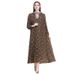 "Glamorous Leopard Print Maxi Dress With Rhinestone Accents – Plus Size Elegance (L-XXXL)"_ecoleips.com