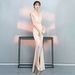 Evening For Women Simple Elegant Socialite Light Luxury High-end Company Annual Meeting Banquet Host Long Mermaid Dress_ecoleips.com