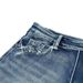 Women's Low Rise Denim Mini Shorts Rock Punk Y2K Style Pocket Skull Embroidery Beadwork Fashionable Casual Shorts_ecoleips.com