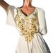 Ba7068 Gold Lace Heavy-Duty Embroidery Hand-Stitched Rhinestone Dress - Internet-Famous Evening Dress Long_ecoleips.com