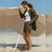 Luxury Tencel Linen Blend Shirt For Women - Long Sleeve Oversized Button Down Shirt, Lightweight Sun Protection Cover-Up_ecoleips.com