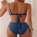 Women's Clothing Strap Contrast Beach Sexy Bikini Swimsuit_ecoleips.com