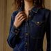 K Women's Long Sleeved Breasted Fashionable Long Dress. Excluding Belt_ecoleips.com