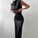 European American Cross-border 2025 Spring-summer W's Fashion Casual Suit, Elegant Button-up Top And Skirt Set For_ecoleips.com
