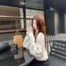 girl Real Shot 2025 Winter Lazy Playful Autumn Korean Style Knitted For Women Batwing Long Sleeve Sweater Versatile Top_ecoleips.com