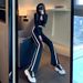 Women's Fitness And Casual Sportswear Spring/Autumn 2022 Korean Style Fashionable Slimming Sweatshirt Running Two-Piece_ecoleips.com