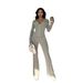 2026 European American Cross-Border Trade Women's Slim Fit Autumn Winter Casual Zipper Top And Pants Comfortable Set_ecoleips.com