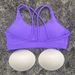 Women Cross Straps Sports Bra Gym Workout Crop Top Yoga Vest High Impact Fitness Bralette Push Up Running Tight Padded Underwear_ecoleips.com