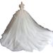 French Retro Court Style Wedding Dress Strapless Bridal Gown with Three-Dimensional Floral Design Unique High-End Train 2026 New Style_ecoleips.com
