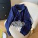 Women's Striped Vest & Cropped Hoodie Set – Stand Collar Long Sleeve Two-Piece Outfit | Casual Layering Essentials (S-2xl)_ecoleips.com