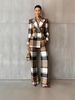 Fashion Plaid Blazer Women's Spring/Autumn New Arrival_ecoleips.com