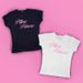 Cross-border American Fashion Trend Retro Letter Print Sweet And Spicy T-shirt, Summer Slim-fit, Slimming, Regular_ecoleips.com