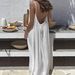 Women's Loose Fit Halter Backless Maxi Dress – Casual Beach Resort Gown 2026_ecoleips.com