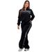 European And American Style Women's Trendy Fashion Temperament Casual Suit Steel Pressed Printed Wide Leg Two Piece Set_ecoleips.com