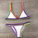 2023 Bestseller Handmade Crochet Bikini Knitted Patchwork Swimsuit Set_ecoleips.com