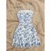 French Floral Strap Waist-Cinching Summer 2025 New Stylish Design Niche Fashion Casual Dress_ecoleips.com