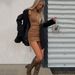 Factory Direct Sale 2025 Station Foreign Trade New European And American Slim Fit Bodycon Tank Dress Autumn_ecoleips.com