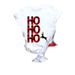 New Clothing: Ladies' Tops With Christmas Tree, Santa Claus, And Letter Prints, Cute Women's T-shirts_ecoleips.com