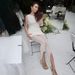 Women's High-Waisted Hip Lifting Leggings See through Mesh Sexy Solid Color Tight Versatile European American Style Hot Girl Bottoms_ecoleips.com