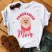 European And American Cross-border Foreign Trade Clothing Cartoon Cute Puppy Round-neck Printed Women's Short-sleeve_ecoleips.com