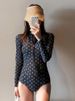 K New Swimsuit For Women With Small Chest And Long Sleeves To Cover The Belly And Make You Look Slim. Snorkeling And Hot Spring Conservative Swimsuit_ecoleips.com