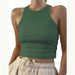 Women's Clothing Women's Style Milk Silk Sports Top Short Slim Fit Tank Top Racerback Vest Tight Fitting Summer_ecoleips.com