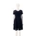 wish European And American Summer Elegant Fashion Round Neck Short Sleeve Lace Trim Dress_ecoleips.com