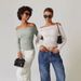 Women's Off-Shoulder Long Sleeve T-Shirt Slim Fit European American Style Milk Silk Inner Layer Base Shirt for Hot Girls_ecoleips.com