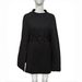 Women Thick Wool Blend Cape Coat, Stand Collar Side Button Belted Mini Cloak Jacket Winter Elegant Outerwear_ecoleips.com