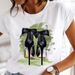 Cross-border Fashion Plus-size Clothing, Women's Colorful High-heeled Shoes, Short-sleeved T-shirts For Women_ecoleips.com