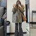 girl 2025 New Fashionable Stylish Thickened Warm Cotton Parka With Fur Collar For Winter_ecoleips.com
