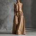 Summer New Women's Two Piece Set Loose Sleeveless Top Wide Leg Pants_ecoleips.com