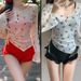 Women's Long Sleeve One Piece Swimsuit Pure Sexy Style Slimming Flattering Retro Hot Spring Swimwear Two Piece Set_ecoleips.com