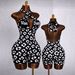 Women's Clothing Women's Cross Neck Deep V Backless Jumpsuit Style Letter Print Rompers For Formal & Casual For Women_ecoleips.com