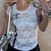 Women's Slim Fit Pullover Top Lace Pattern Double Stripe Print Color Block round Neck Short Sleeve T-Shirt European American Style_ecoleips.com