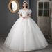 New 2026 Wedding Dresses French Retro Style Simple Petite plus Size Women's Clothing Factory F91_ecoleips.com