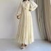Women's Clothing Ladies Middle Eastern Muslim New Lace Lapel Robe Fashionable And Elegant Dress_ecoleips.com