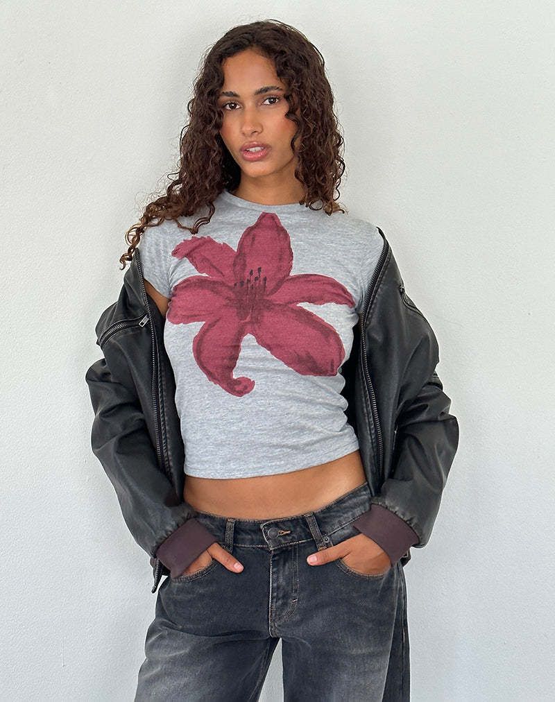 Women's Clothing New Flower Print Short Sleeved T Shirt Female Sexy Backless Slim Top Hot Girl_ecoleips.com