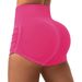 Women's Clothing High-Waisted Wrinkled Yoga Shorts For Women Style Hip Lifting Quick Drying Breathable Sports Fitness Tight Short_ecoleips.com