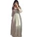 Elegant Floral Print Long Dress Square Neck Lace Up Sophisticated Style European American Women's Clothing Cinching Waist Design_ecoleips.com